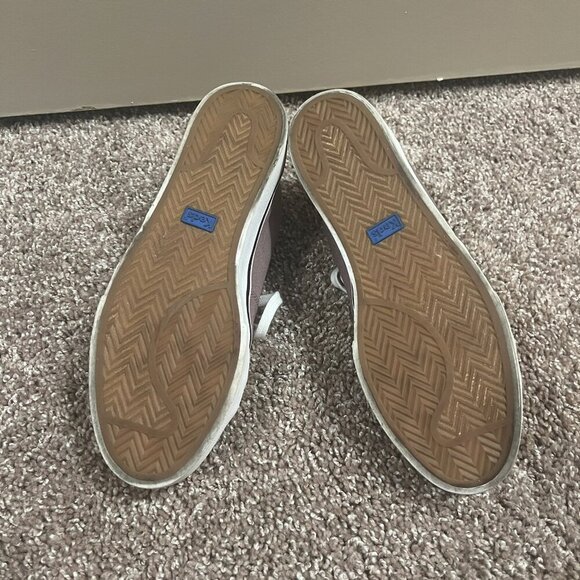 Womens Sz 9.5 Mauve & White Keds Jump Kick Duo Low Top Sneakers - Picture 7 of 9